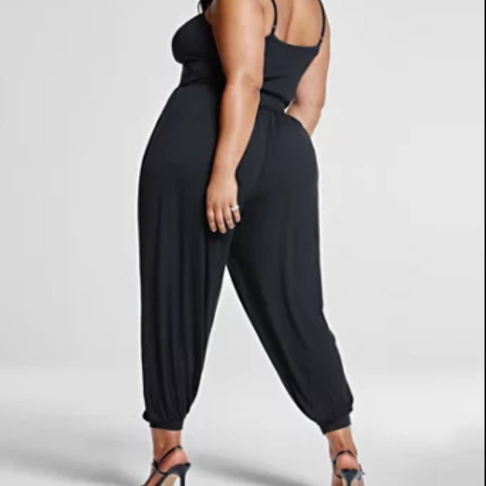 Fashion to Figure Black Jumpsuit - Picture 2 of 3